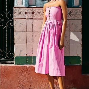 Free People - Lilah Pleated Tube Dress